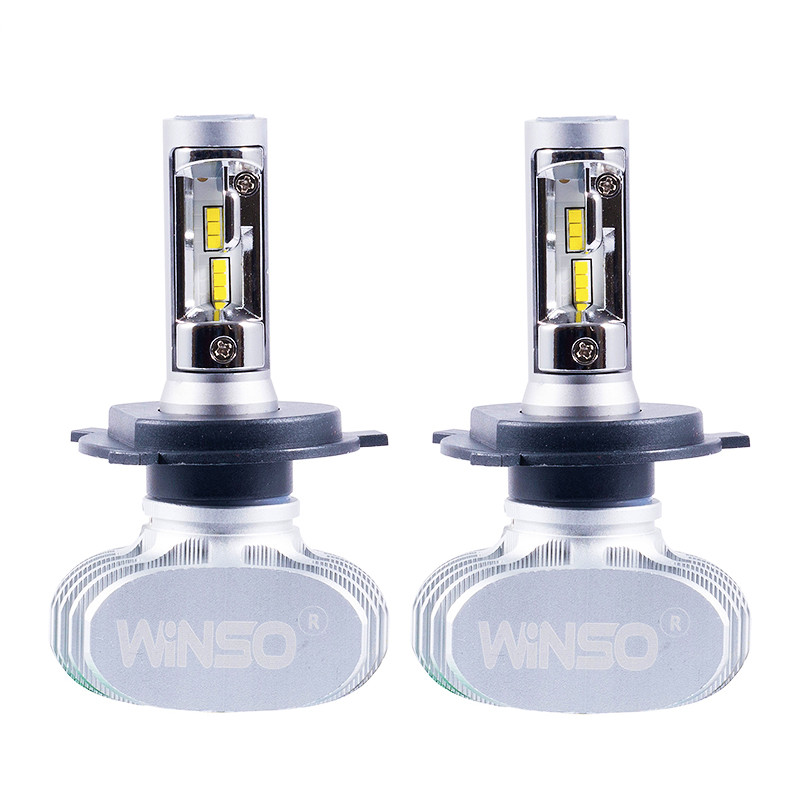 LED H4 12/24V потужність 50Вт, світловий потік 4000Лм., темпрература 6000К, CSP Cree Chip (19х19)