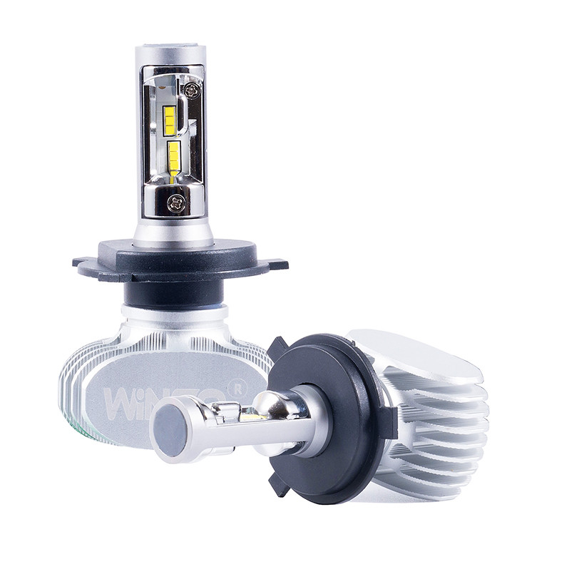 LED H4 12/24V потужність 50Вт, світловий потік 4000Лм., темпрература 6000К, CSP Cree Chip (19х19)