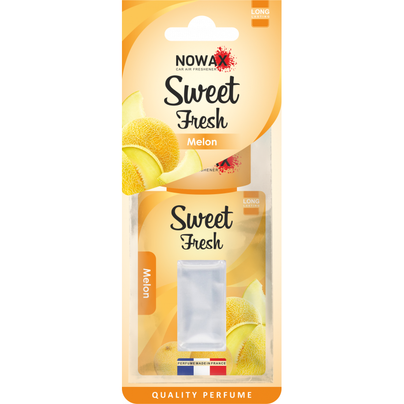NOWAX Ароматизатор мембранний серія Sweet Fresh 5 ml - Melon (30шт/ящ)