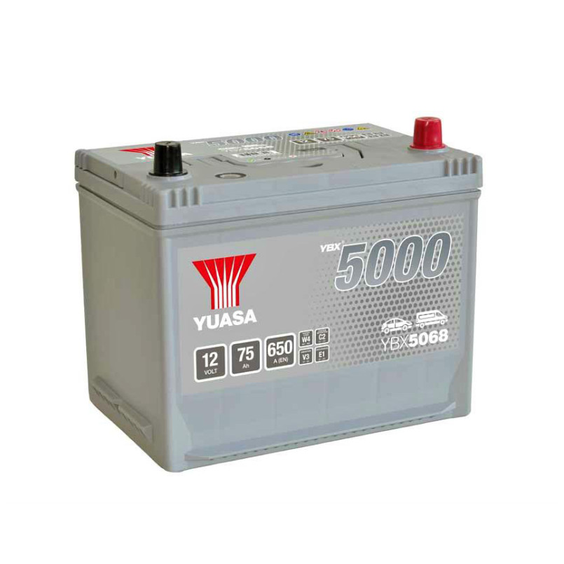 Yuasa 12V 75Ah Silver High Performance Battery Japan YBX5068 (0)