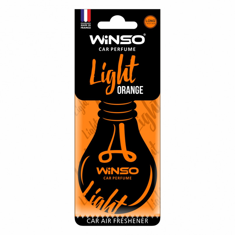 Освіжувач повітря WINSO Light, целюлозний ароматизатор, Orange,(50шт/ящ.)