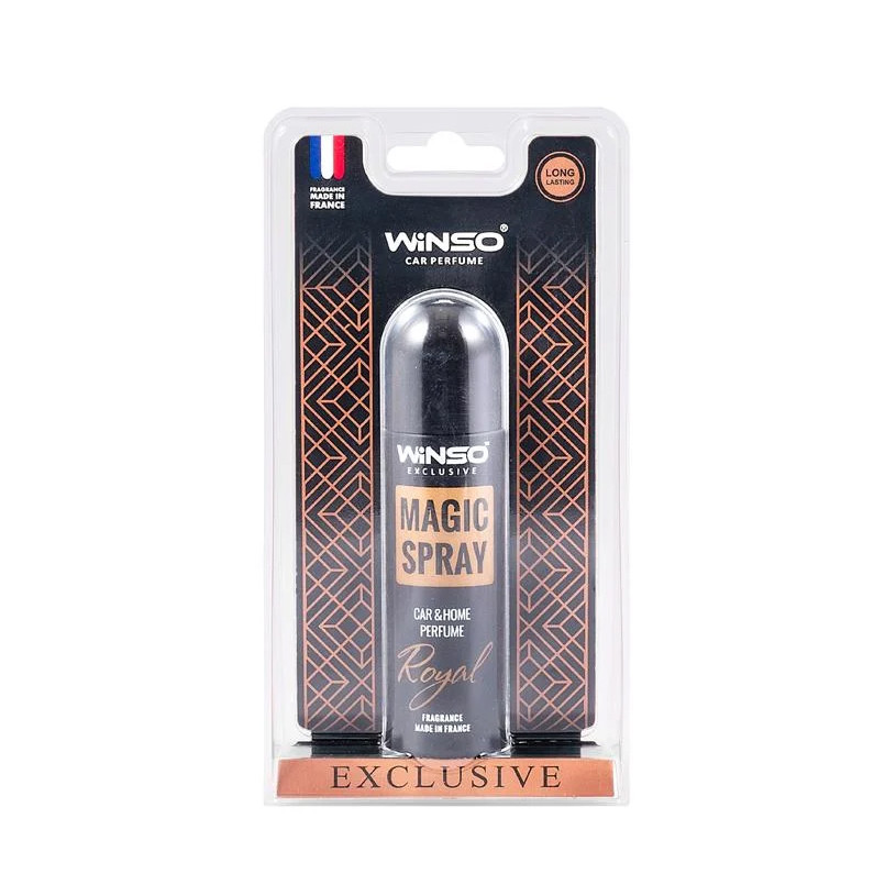 Освіжувач повітря в блістерній упаковці Winso Magic Spray Exclusive 30 мл. - Royal (20шт./уп.)