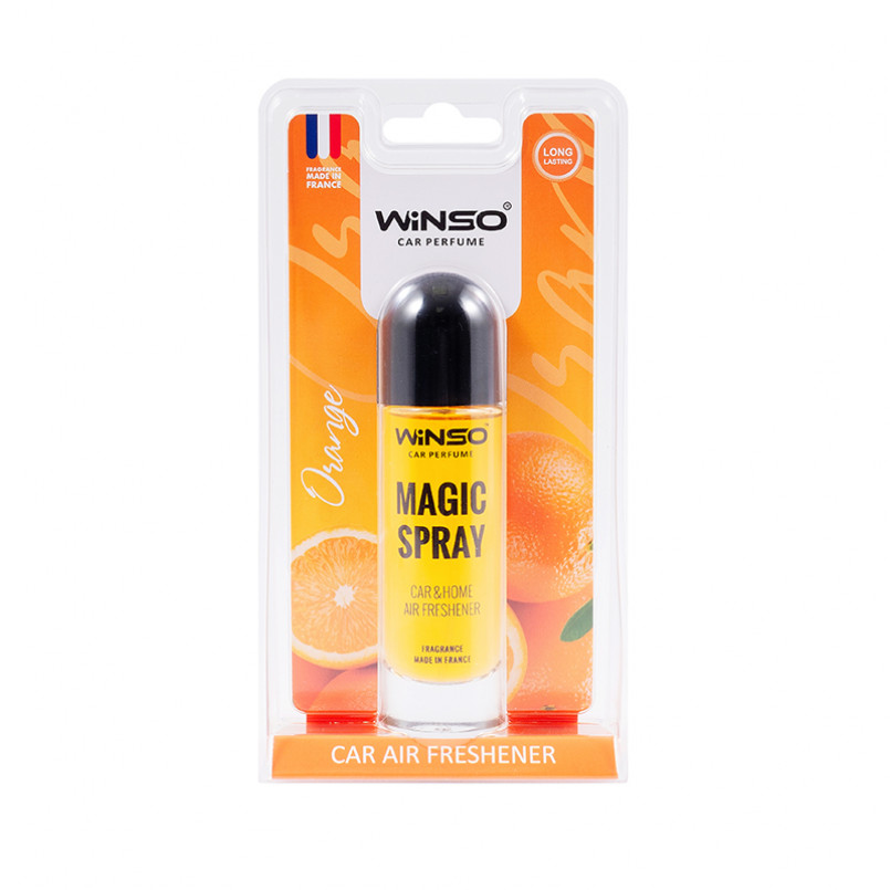 Освіжувач повітря в блістерній упаковці WINSO Magic Spray 30 мл. - Orange (20шт/уп)