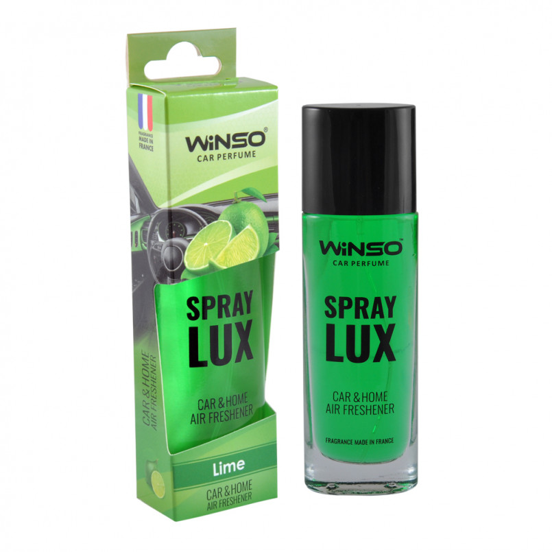 Освіжувач повітря WINSO Spray Lux, спрей 55 мл. - Lime (20шт/ящ.)