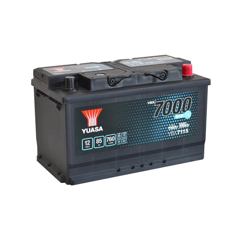 Yuasa 12V 85Ah 760A Yuasa EFB Start Stop Battery YBX7115 (0)