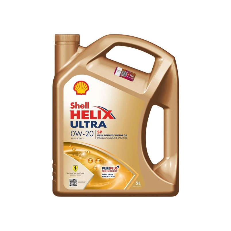 SHELL Helix Ultra 0W-20, 5L (x3) олива моторна