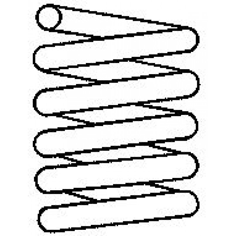 996 548 SACHS - Пружина підвіски