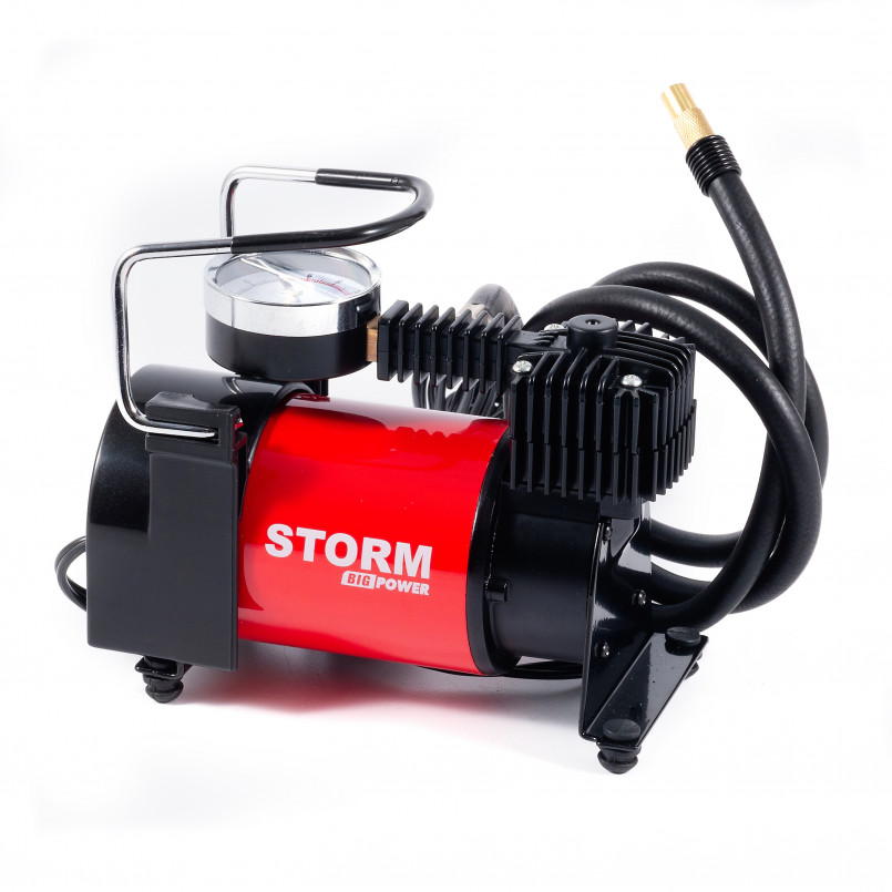 Компресор автомобільний STORM Big Power 10 Атм, 37 л/хв,  170 Вт (8 шт/ящ)