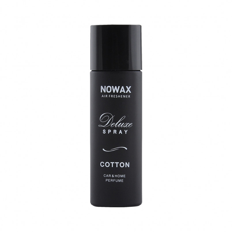 NOWAX Ароматизатор повітря з розпилювачем у виставковому боксі Deluxe Spray - Cotton, 50 ml