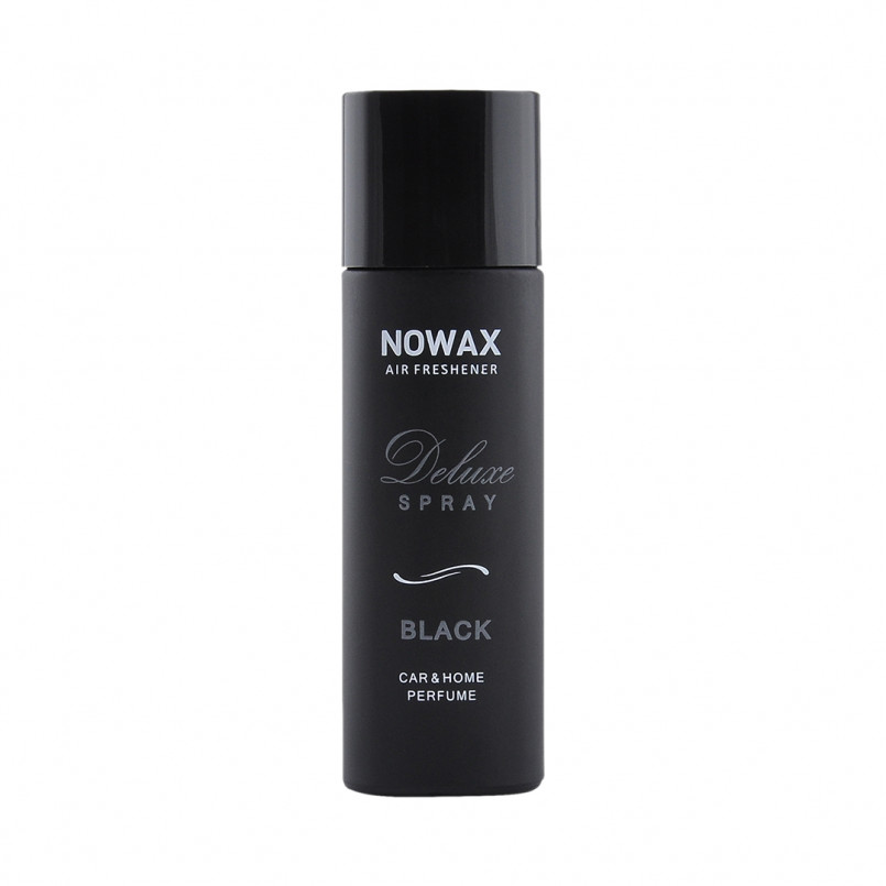 NOWAX Ароматизатор повітря з розпилювачем у виставковому боксі Deluxe Spray - Black, 50ml
