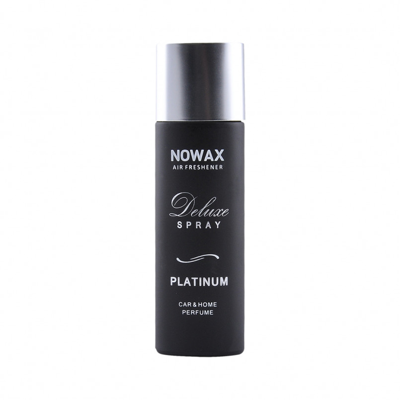 NOWAX Ароматизатор повітря з розпилювачем у виставковому боксі Deluxe Spray - Platinum,50ml