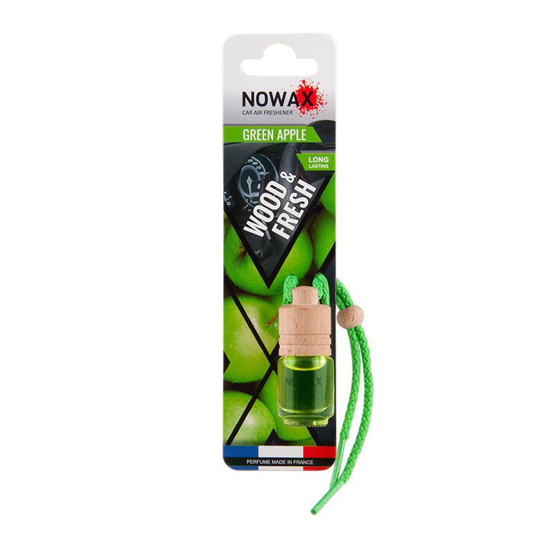 NOWAX Ароматизатор серія Wood&Fresh - Green apple