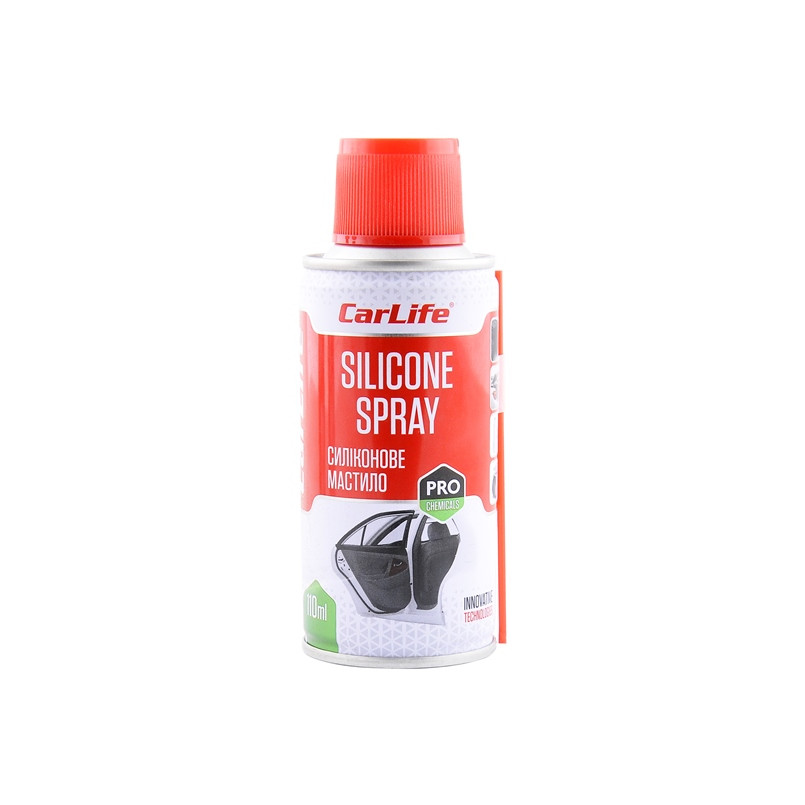 CARLIFE Силіконове мастило SILICONE SPRAY,110ml (48шт/уп)