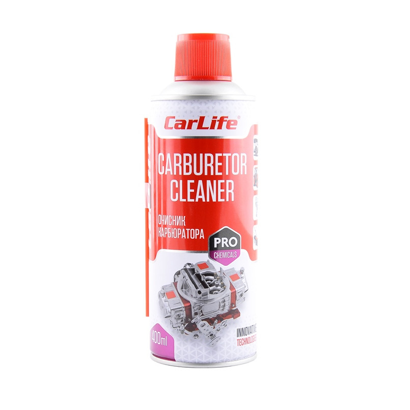 CARLIFE Очисник карбюратора CARBURETOR CLEANER, 400ml (24шт/уп)