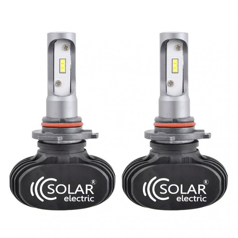 SOLAR  LED SOLAR HB3 (9005) 12/24V 6000K 4000Lm 50W Seoul CSP 19x19 (50шт.)