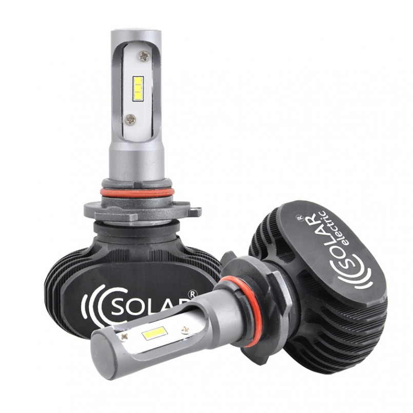 SOLAR  LED SOLAR HB3 (9005) 12/24V 6000K 4000Lm 50W Seoul CSP 19x19 (50шт.)