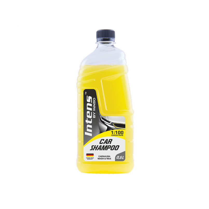 Автошампунь концентрат WINSO INTENSE Car Shampoo Wash & Wax 0,5L
