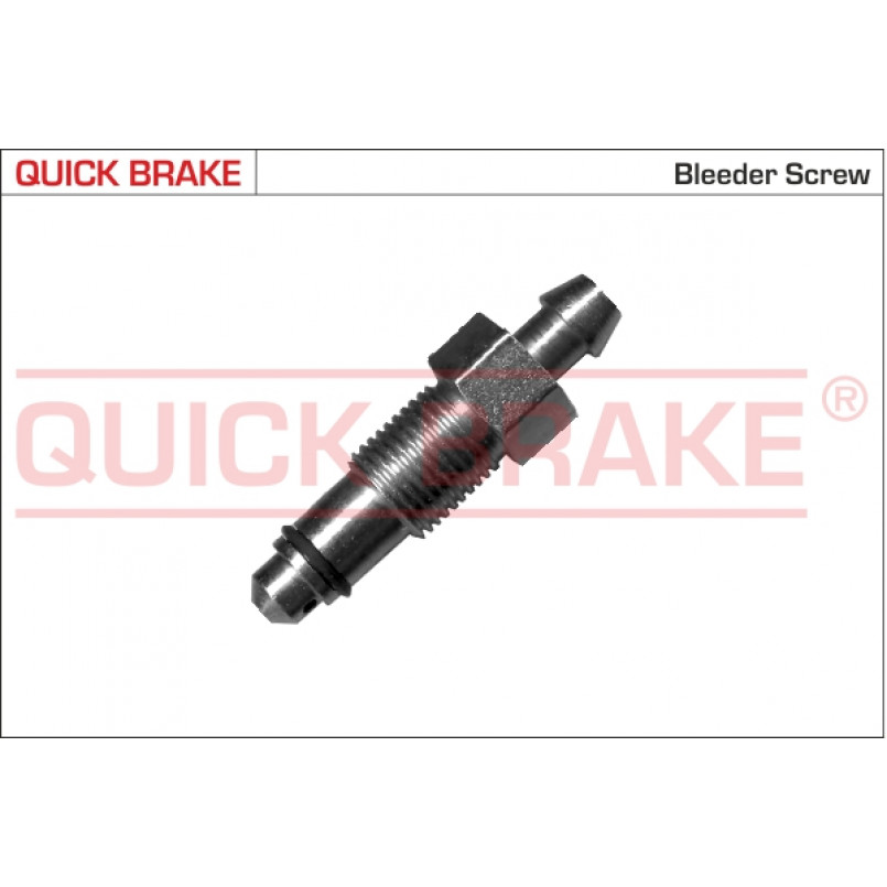 0020 QUICK BRAKE Штуцер прокачки гальм (M10x1/11x41.8)