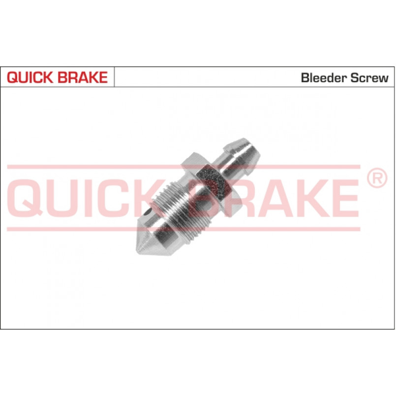 0040 QUICK BRAKE Штуцер прокачки гальм (M12x1/13x31.4)