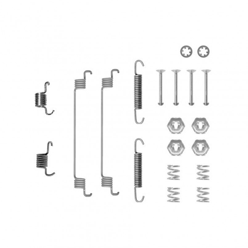 105-0651 QUICK BRAKE Комплект пружинок колодок ручного гальма