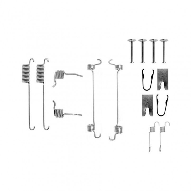 105-0751 QUICK BRAKE Комплект пружинок колодок ручника Ford Escort 1.3-1.8 90-00 (TRW)