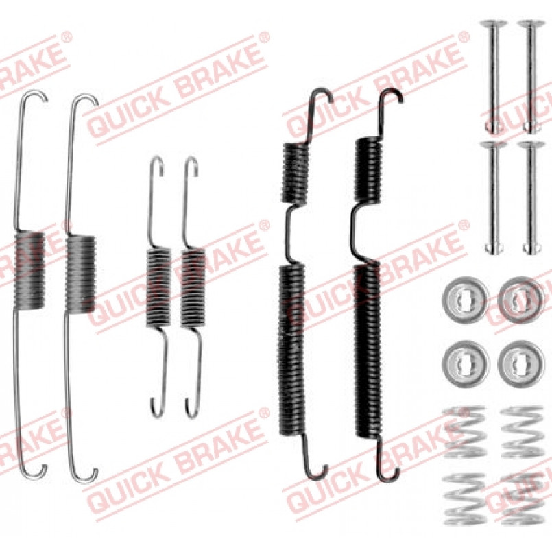 105-0813 QUICK BRAKE Комплект пружинок колодок ручника Hyundai Elantra/Accent II 1.3-2.0 90-06