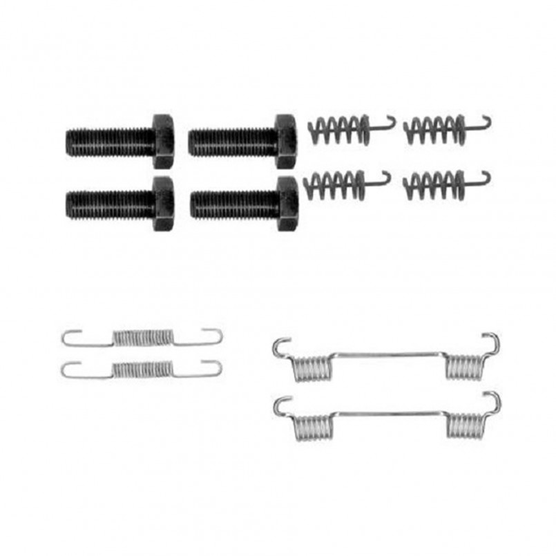 105-0865 QUICK BRAKE Комплект пружинок колодок ручника MB E-class (S211/W211)/CLS (C219) 01-12