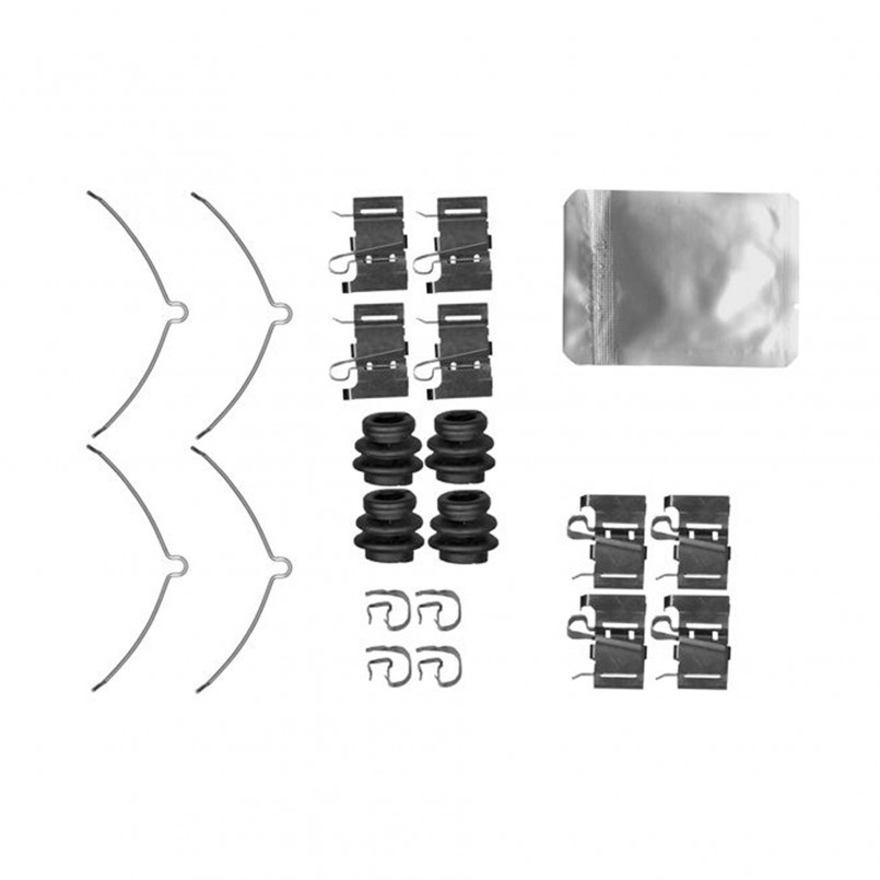 109-0001 QUICK BRAKE Планка супорта (переднього) прижимна (к-кт) Lexus ES/LS/RX/Toyota Rav4 08- (Adv