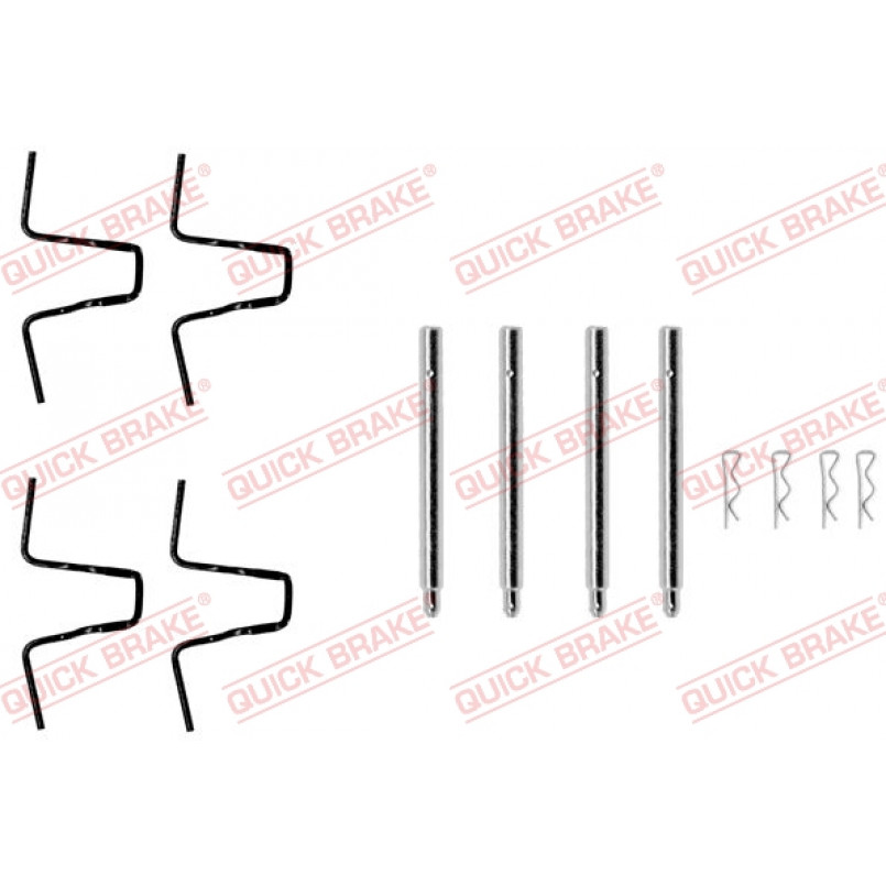 109-0978 QUICK BRAKE Планка супорта прижимна