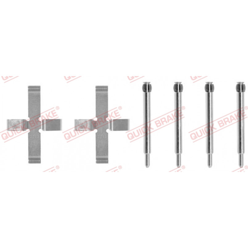 109-0980 QUICK BRAKE Планка супорта прижимна