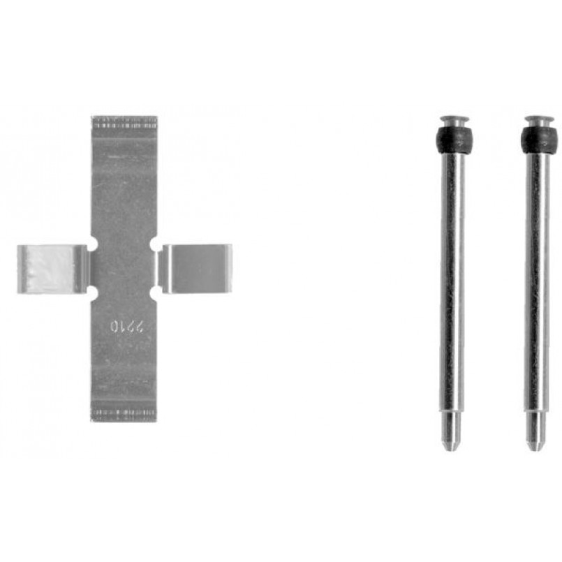 109-1037 QUICK BRAKE Планка супорта (заднього) прижимна MB 190 (W201)/(C124)/(W124) 82-93 (К-кт) Ate