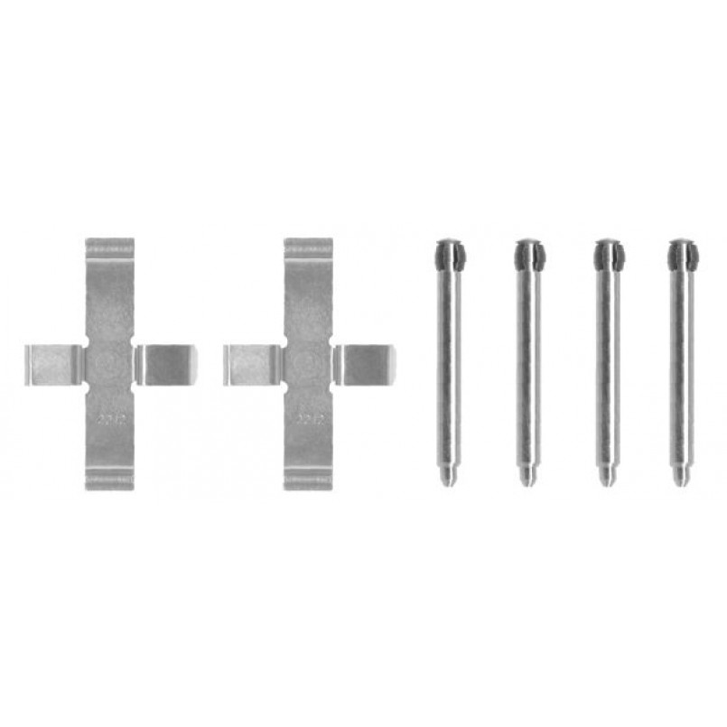 109-1046 QUICK BRAKE Планка супорта (заднього) прижимна (к-кт) MB C-class (W202)/E-class (W124) 1.8-