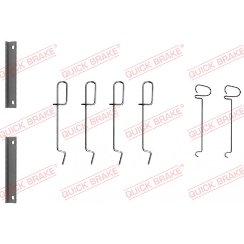 109-1070 QUICK BRAKE Планка супорта прижимна