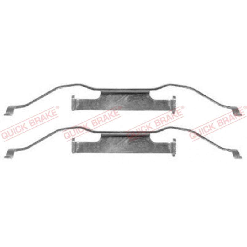 109-1148 QUICK BRAKE Планка супорта (переднього) прижимна BMW 3 (E36)/5 (E39) 90-