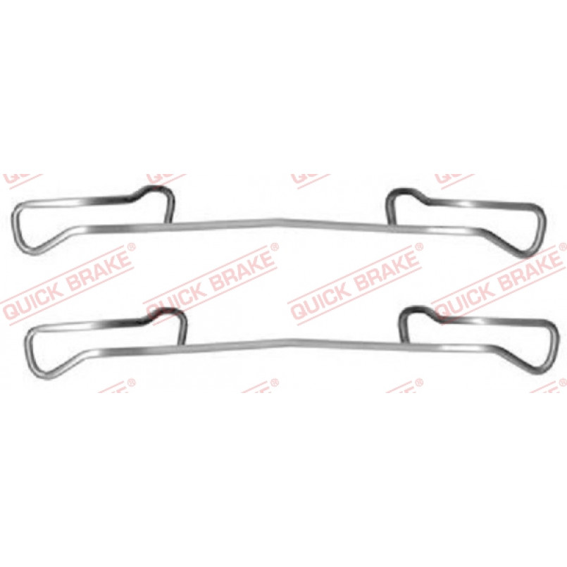 109-1150 QUICK BRAKE Планка супорта (переднього) прижимна (к-кт) Peugeot 306/Opel Vectra A 88-02 (At