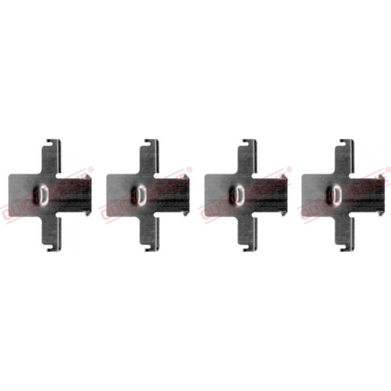 109-1157 QUICK BRAKE Планка супорта прижимна