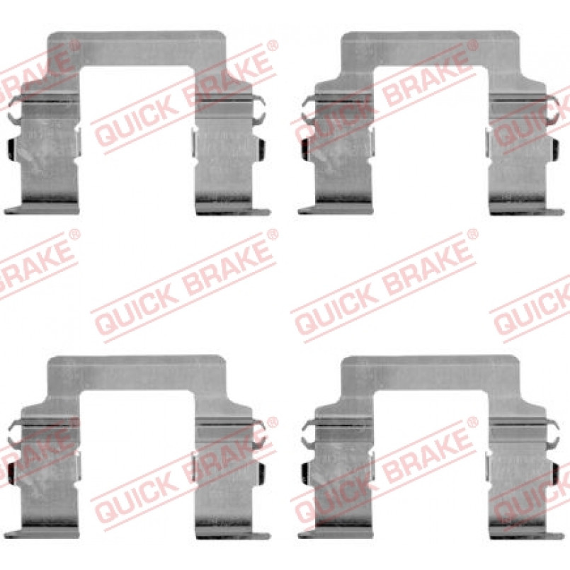 109-1161 QUICK BRAKE Планка супорта прижимна