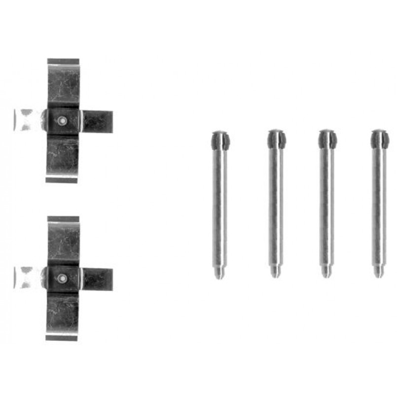 109-1195 QUICK BRAKE Планка супорта (переднього/заднього) прижимна MB E-class (W124/W210) 93-02 (Ate