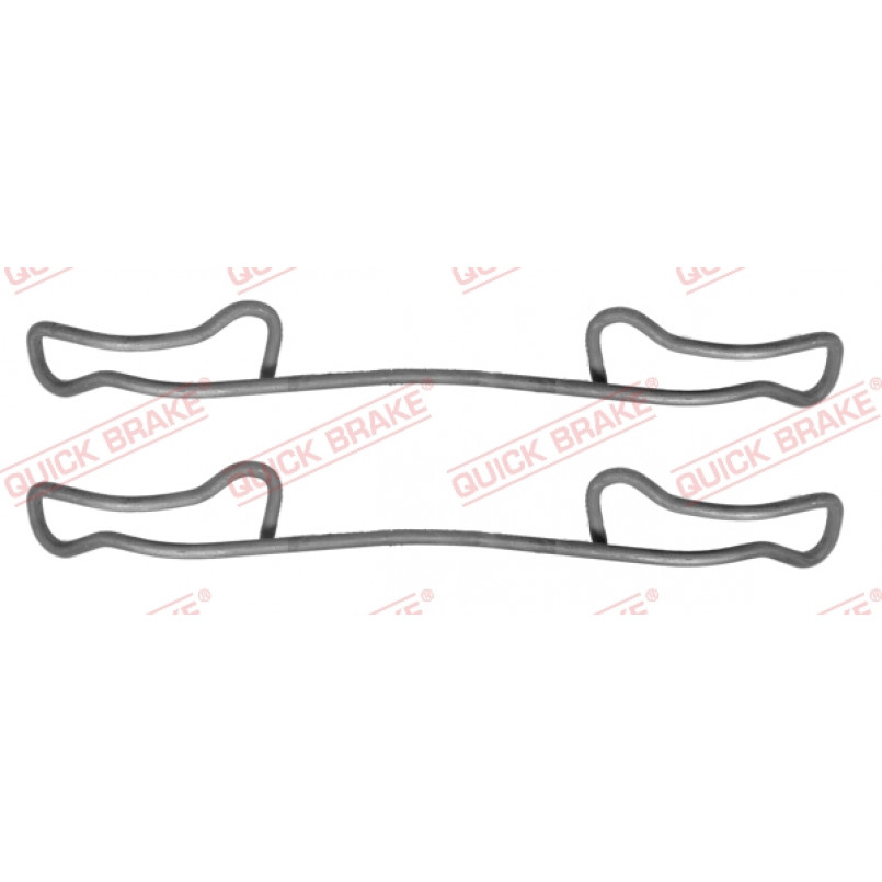 109-1200 QUICK BRAKE Планка супорта (заднього) прижимна (к-кт) MB Sprinter -06 (Ate)