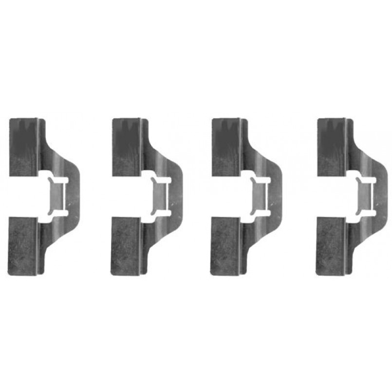 109-1211 QUICK BRAKE Планка супорта (переднього/заднього) прижимна (к-кт) Peugeot Partner 1.4-2.0HDi