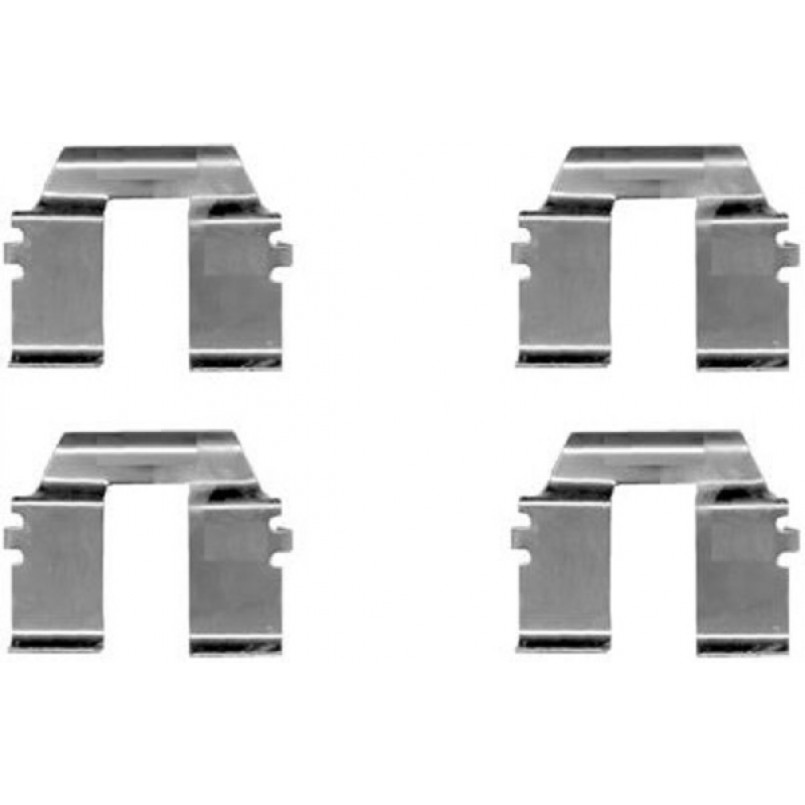 109-1232 QUICK BRAKE Планка супорта (переднього/заднього) прижимна VW T4 90-03 (Lucas)