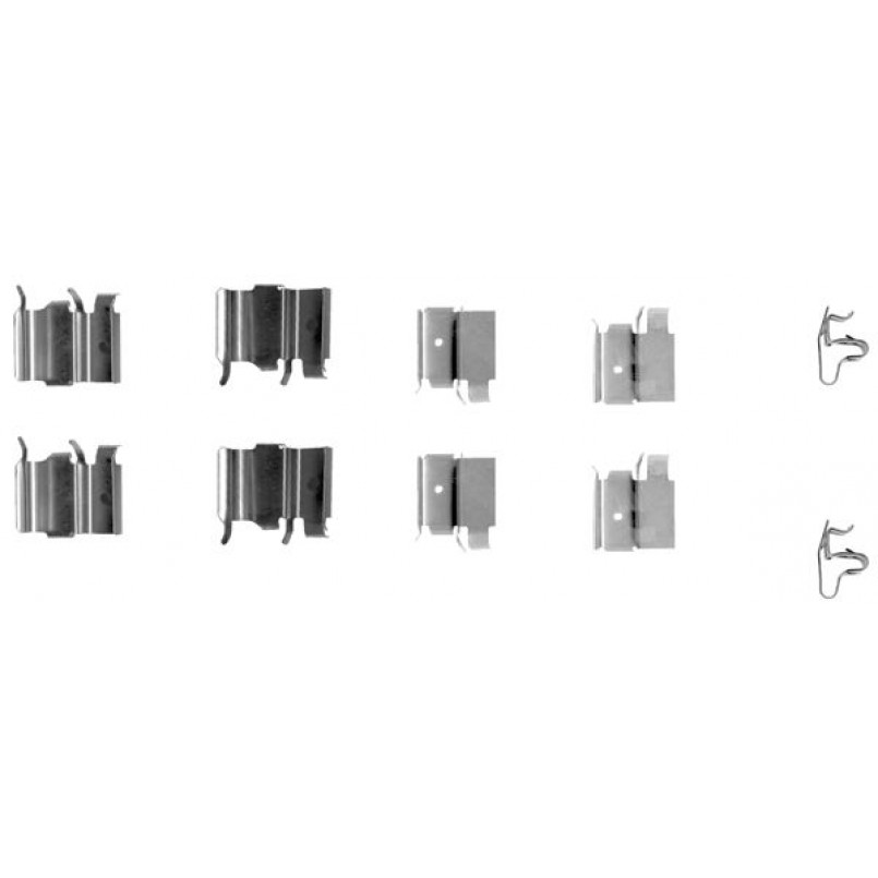 109-1240 QUICK BRAKE Планка супорта (переднього) прижимна (к-кт) Mazda 323/Toyota RAV 4 1.4-2.0 98-0