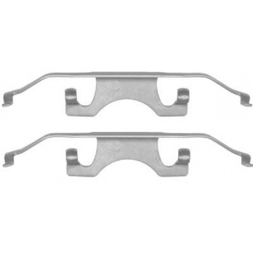 109-1241 QUICK BRAKE Планка супорта (заднього) прижимна (к-кт) BMW 5 (E39) 2.0-5.0 95-04 (Ate)