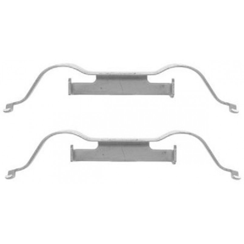 109-1288 QUICK BRAKE Планка супорта (переднього) прижимна (к-кт) VW Touareg/Citroen C4/Peugeot 308 9