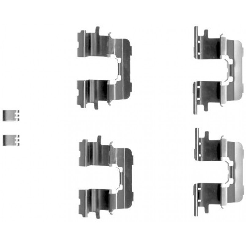 109-1290 QUICK BRAKE Планка супорта прижимна