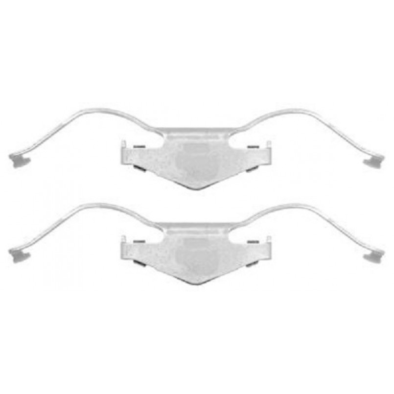109-1297 QUICK BRAKE Планка супорта (переднього) прижимна (к-кт) Opel Vectra C 1.6-2.2DTI 02- (Ate)