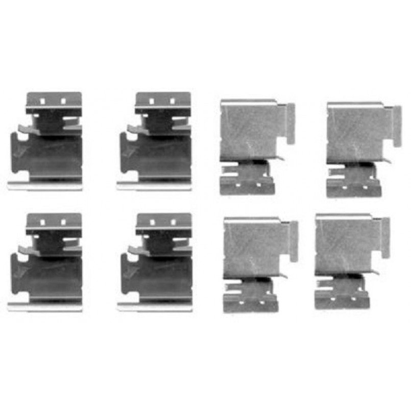 109-1298 QUICK BRAKE Планка супорта (переднього/заднього) прижимна (к-кт) VW Crafter/Fiat Doblo/Ford