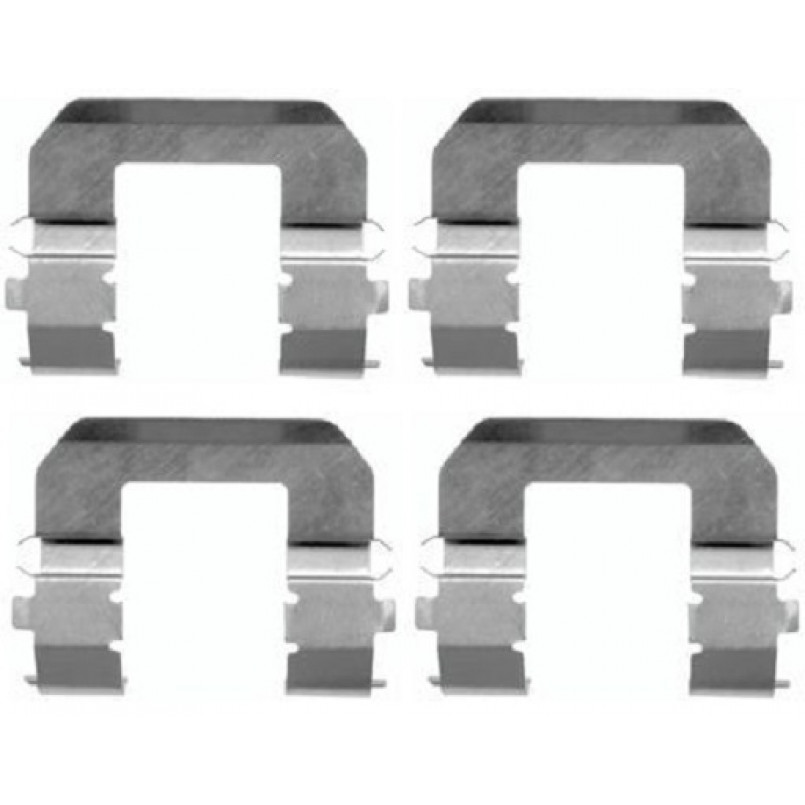 109-1617 QUICK BRAKE Планка супорта (переднього) прижимна (к-кт) Hyundai Tucson/Kia Sportage 98- (Ma