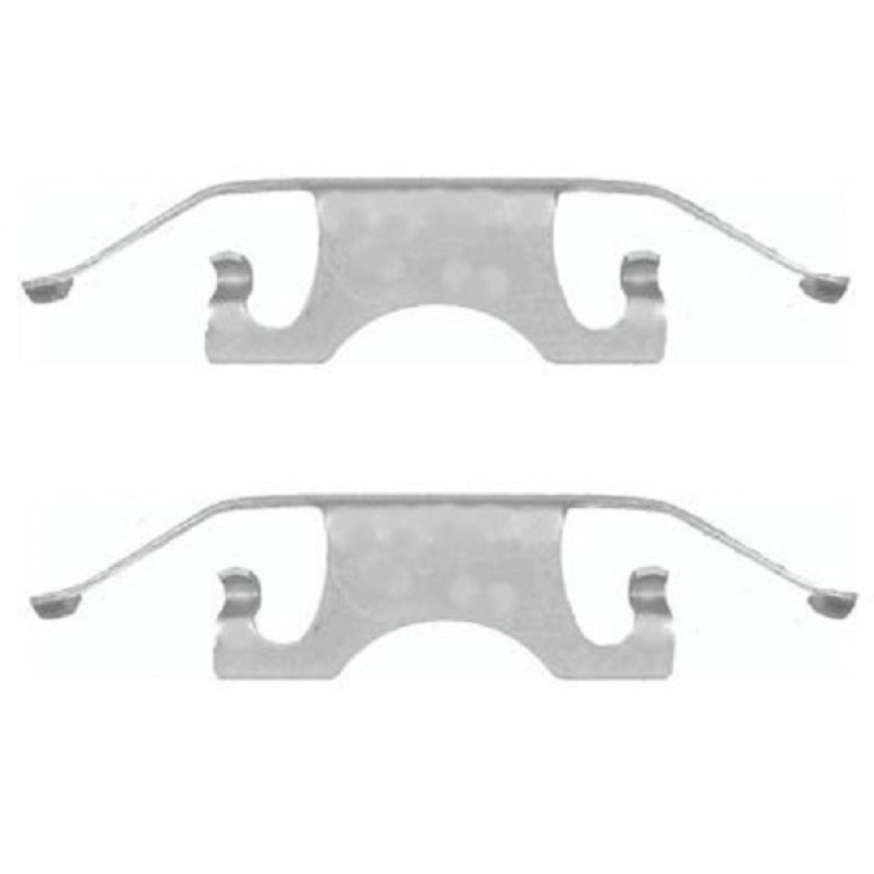 109-1640 QUICK BRAKE Планка супорта (заднього) прижимна (к-кт) MB E-class (W211)/S-class (W220) 2.0-