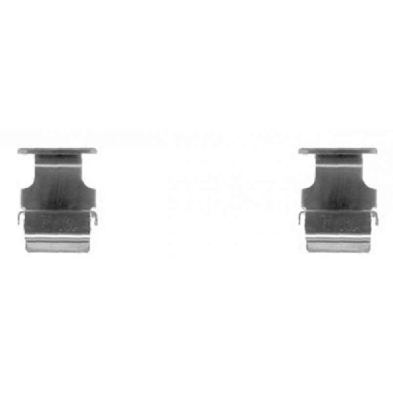 109-1673 QUICK BRAKE Планка супорта (заднього) прижимна (к-кт) Peugeot 4007/Mitsubishi Lancer/Outlan